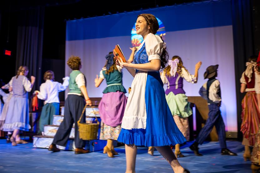 Students perform Beauty and the Beast at Brentwood Middle